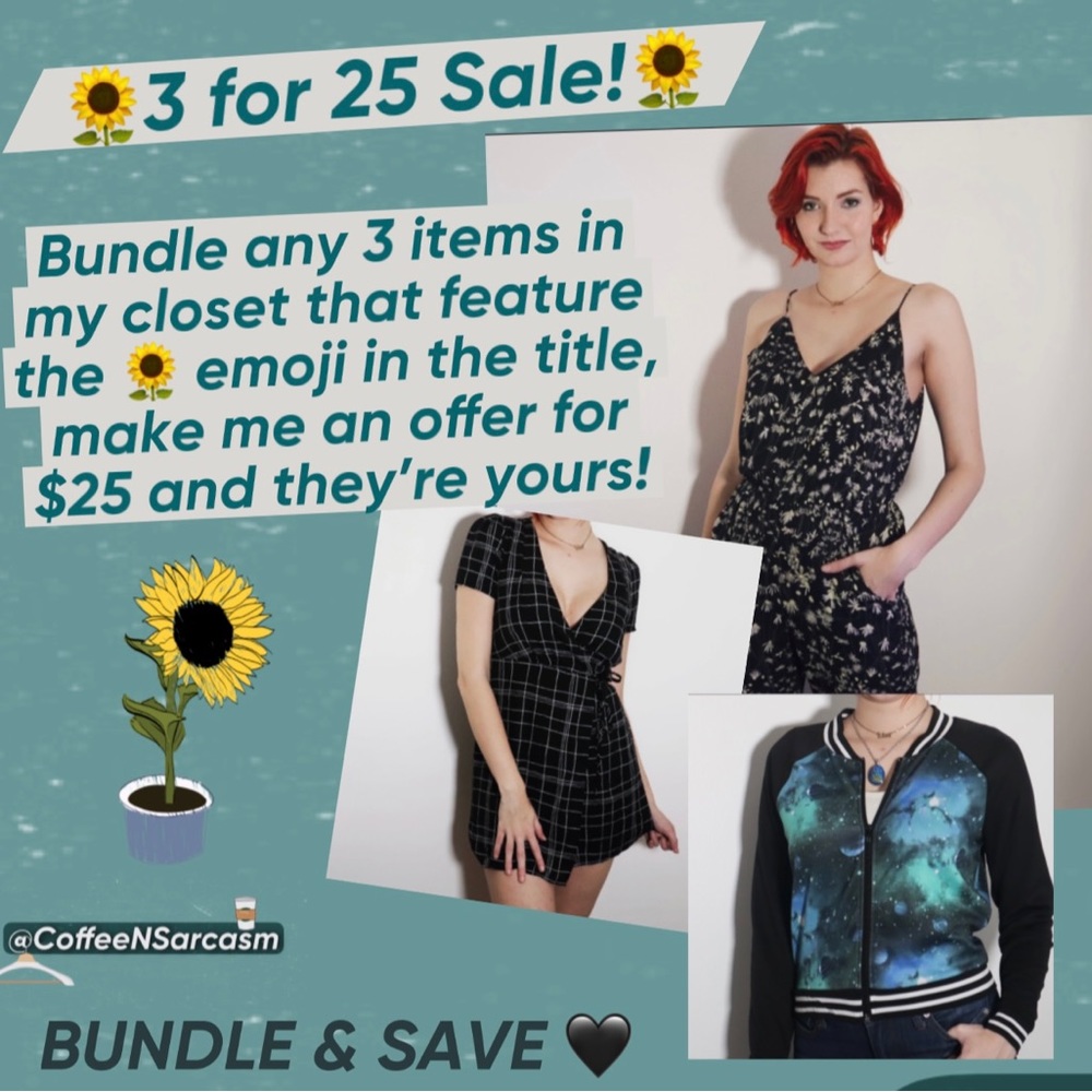 Bundle & Save! 🌻3 for 25 Sale!🌻